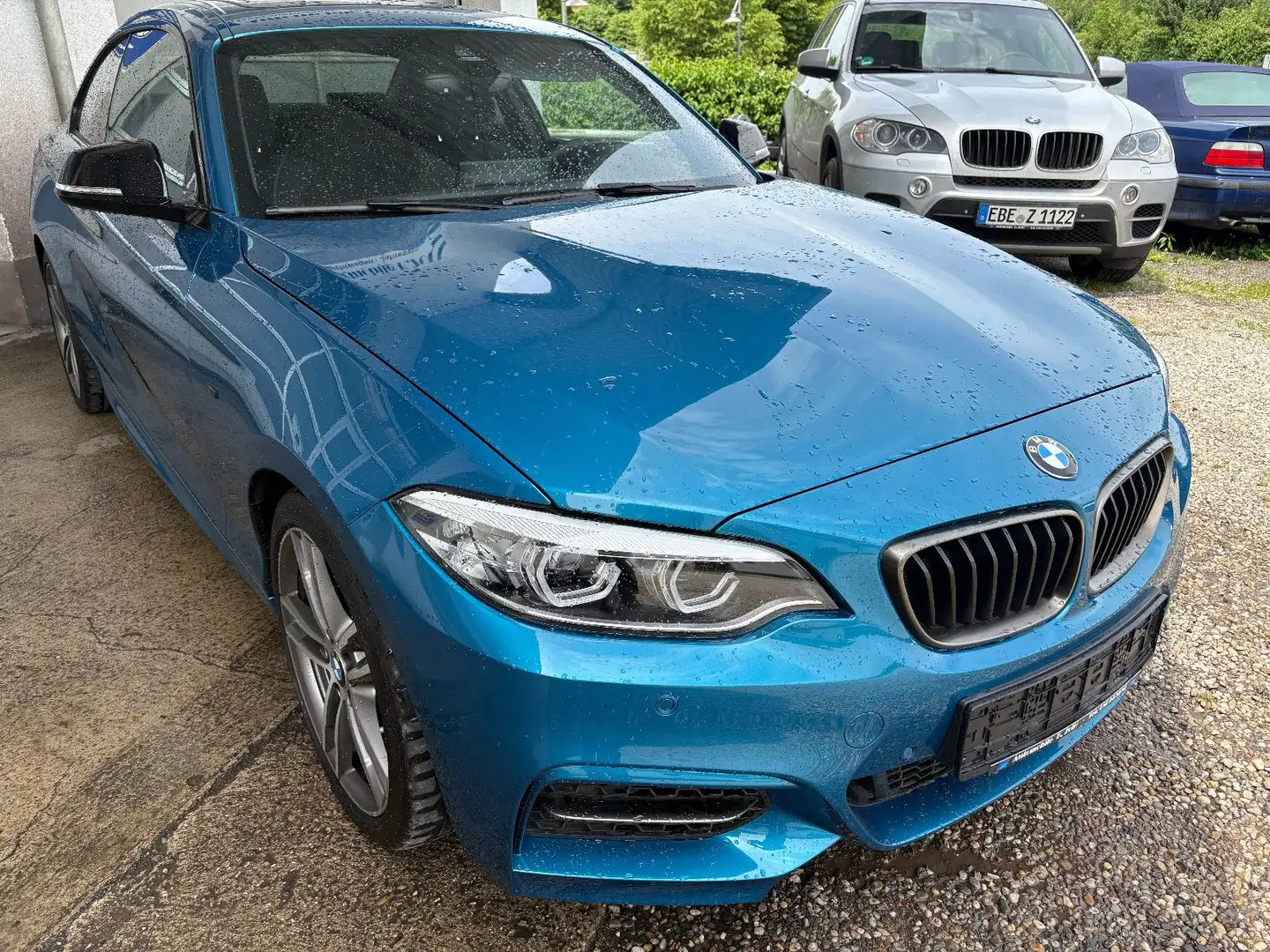 BMW 240 Coupé/Jahreswagenzustand mit SSD/RFK/Hifi/ Kék - 2