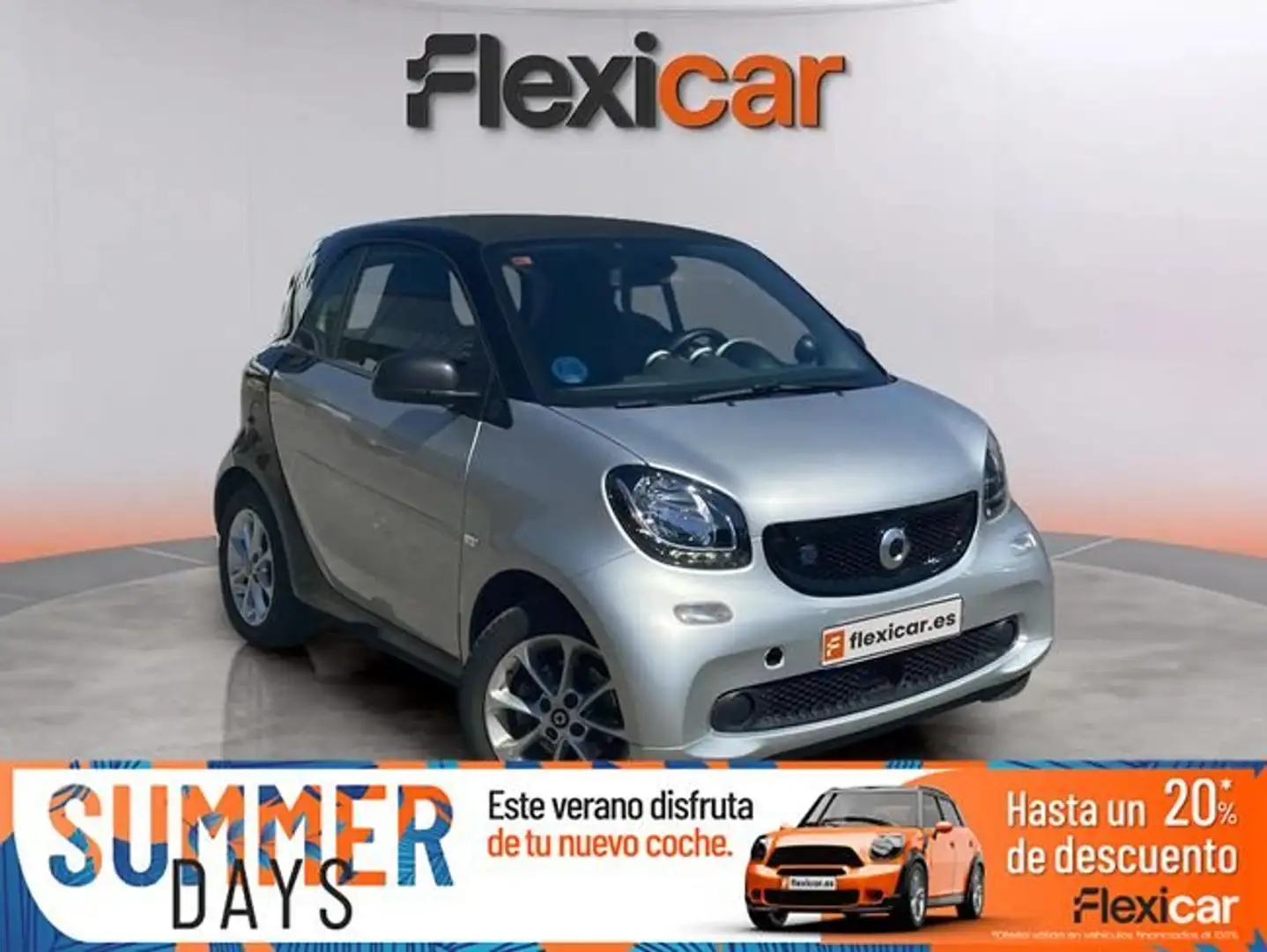 smart forTwo 60kW%2881CV%29+electric+drive+coupe Gris - 1
