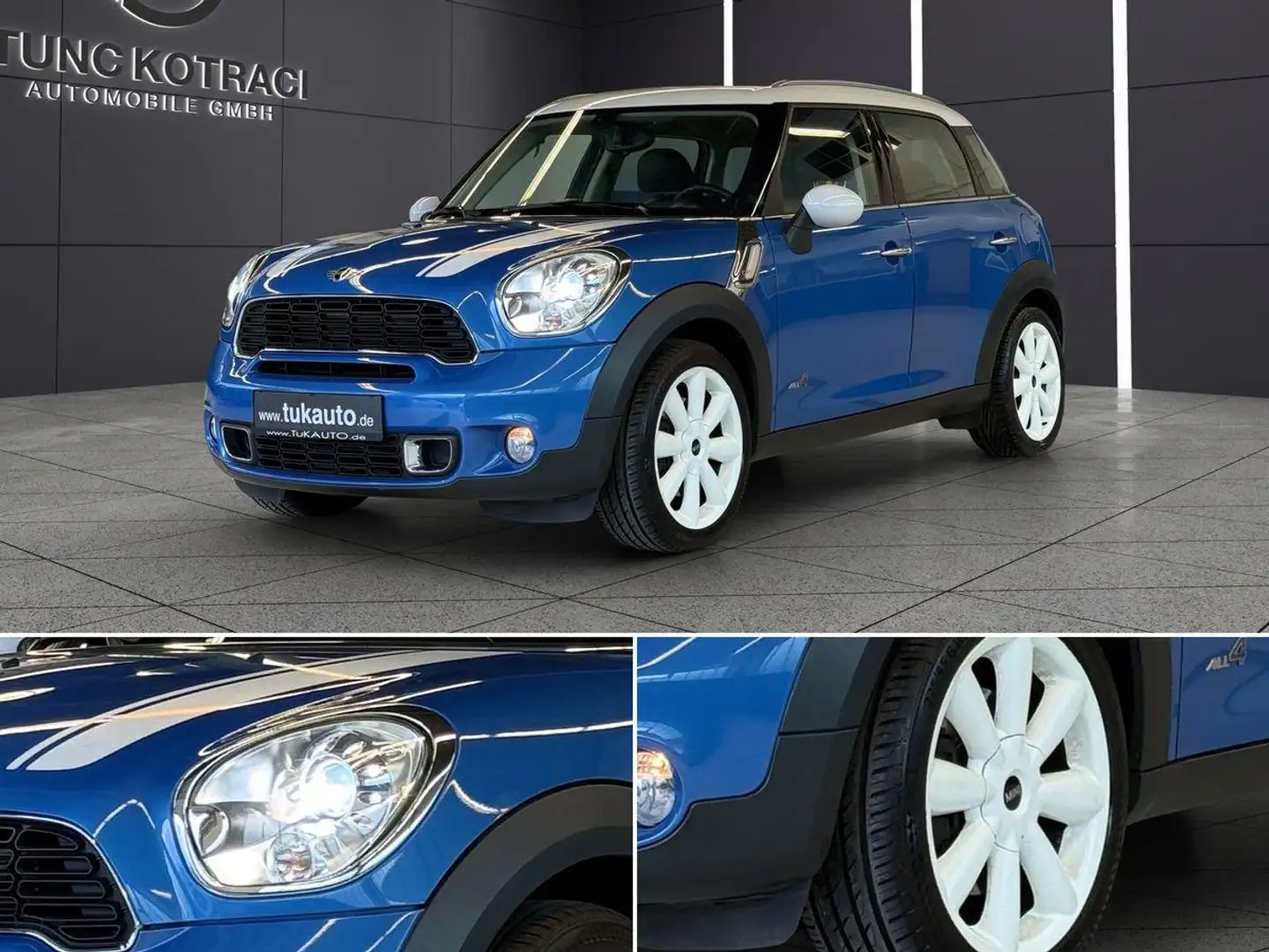 MINI Cooper S Countryman ALL4|BI XEN|LEDER|SPORT|NAVI Blau - 1