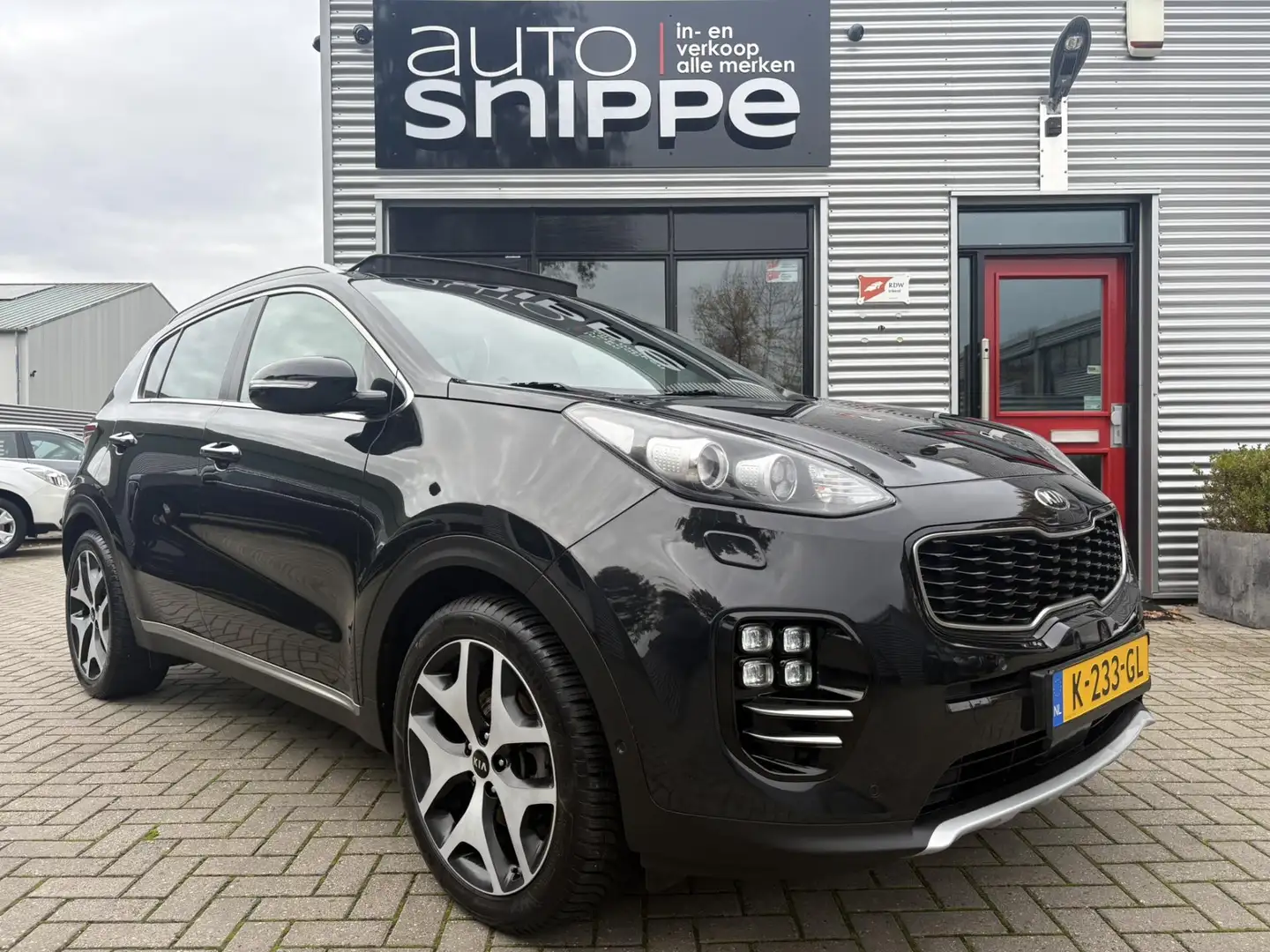 Kia Sportage 1.6 T-GDI 4WD GT-Line PlusLine 4X4-VOLLEDER-JBL SO Zwart - 2