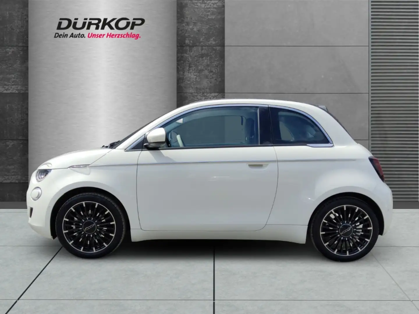 Fiat 500e La Prima by Neuer By Bocelli MJ23 Navi Soundsystem Weiß - 2