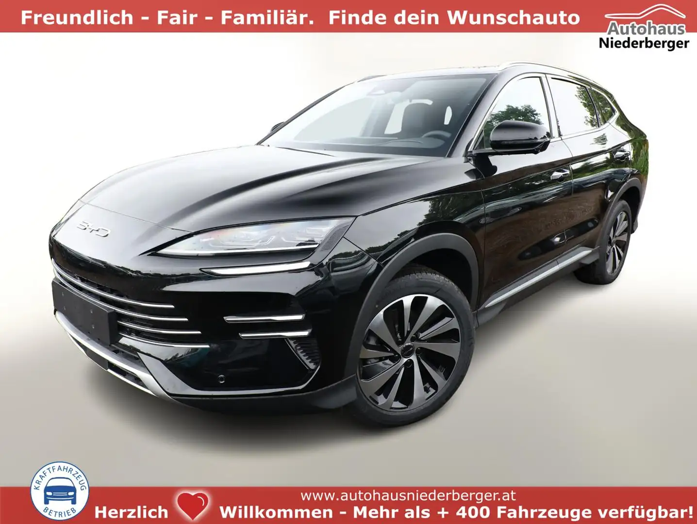 BYD Seal U DM-i Comfort 218 Reichw.+ Pano 360Kam ACC 72 kW... Schwarz - 1
