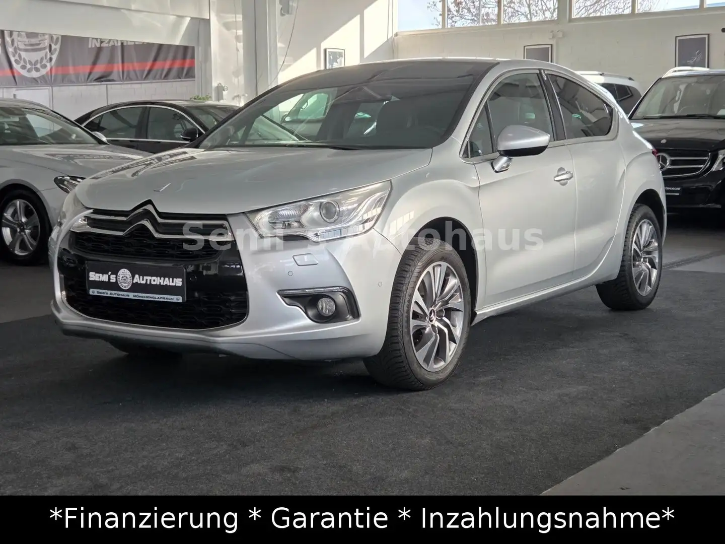 Citroen DS4 SoChic|Automatik|Navi|Xenon|MFL Silber - 1