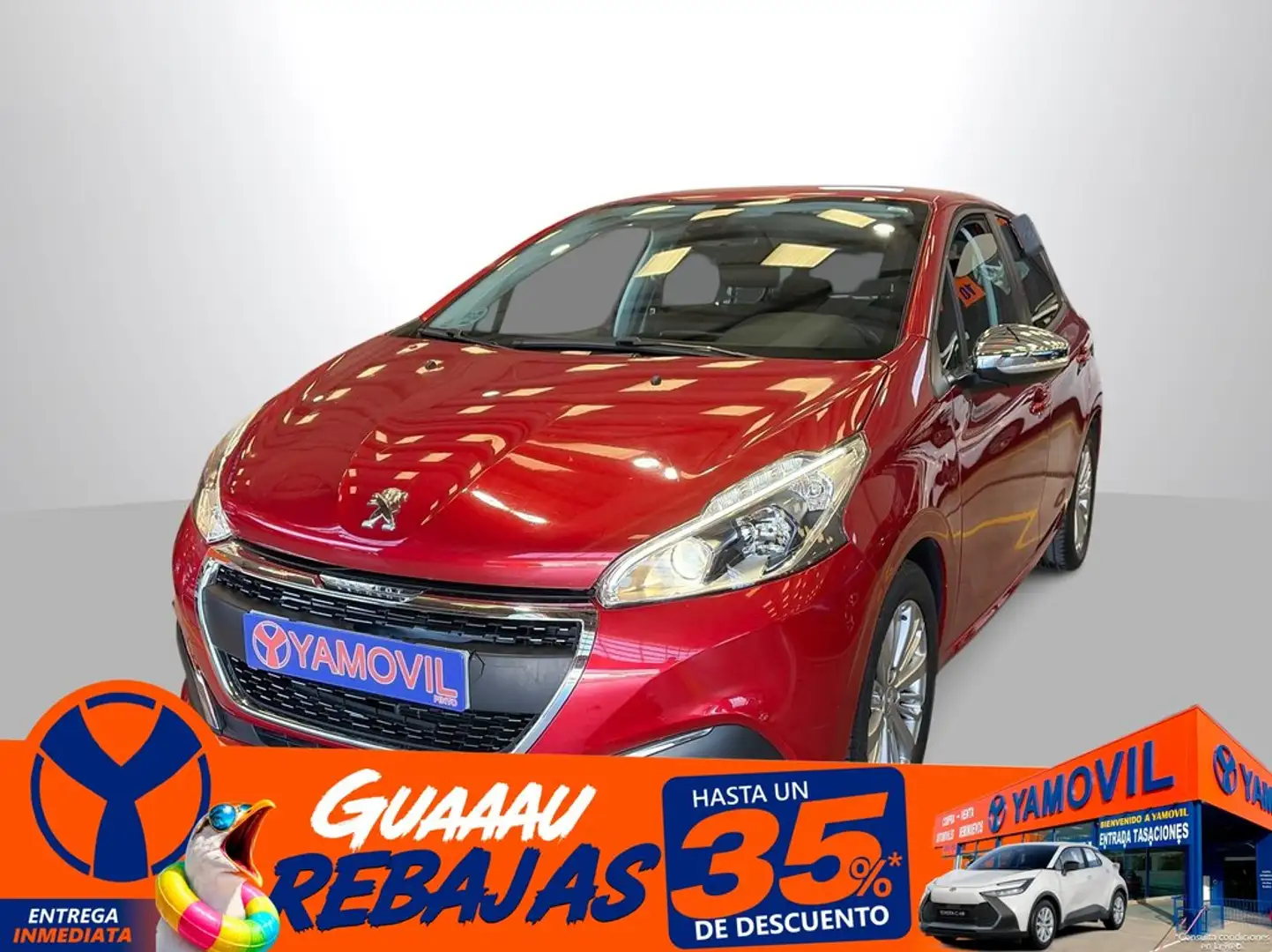 Peugeot 208 1.2 PureTech S&S Signature 82 Rojo - 1