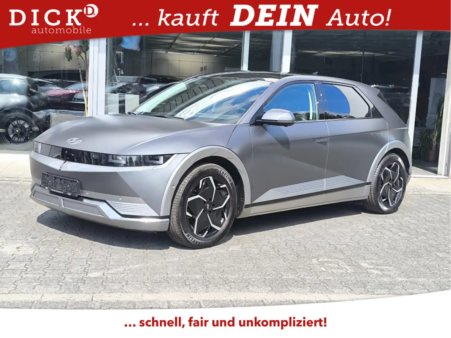 Hyundai IONIQ 5 Uniq 2WD PANO+AHK+SHZ+HEAD+NAV+ACC+360° Gri - 1