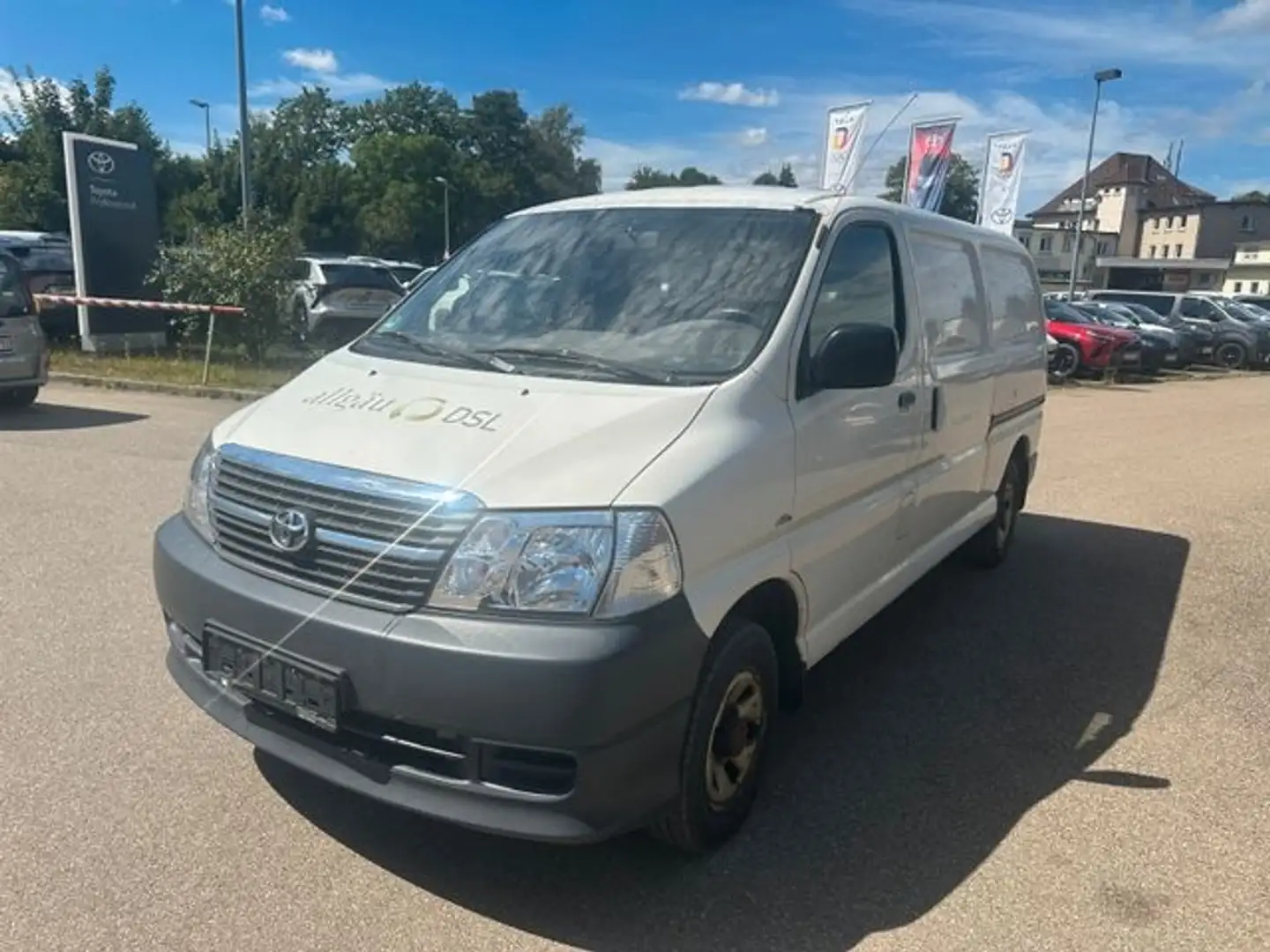 Toyota Hiace 4x4 Kasten TD lang Allradantrieb Blanc - 1