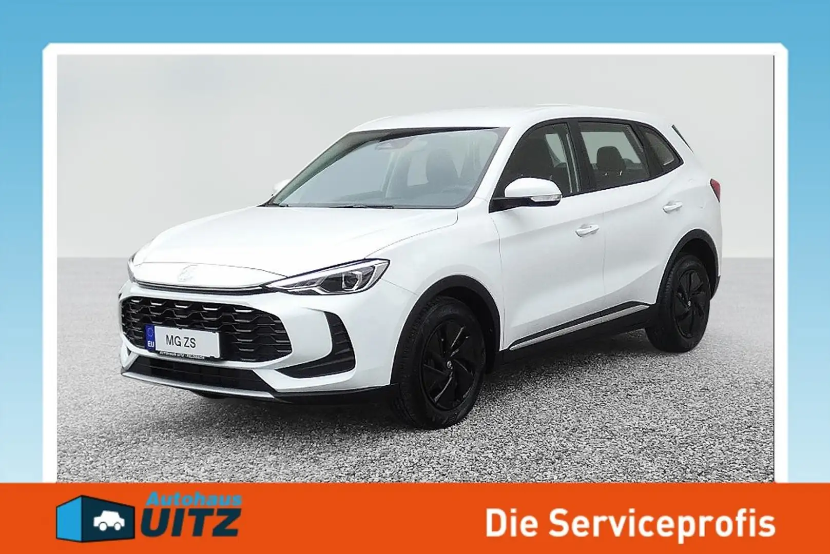 MG ZS Hybrid+ Select AUT+Navi+RKam+Klima+PTS Weiß - 1
