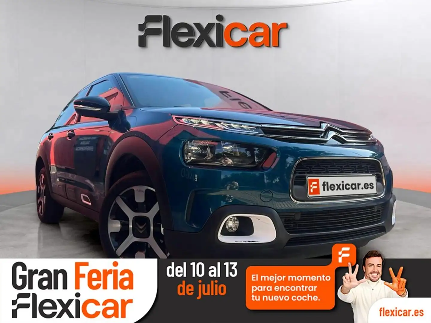 Citroen C4 Cactus PureTech 81KW (110CV) S&S Shine Blauw - 1