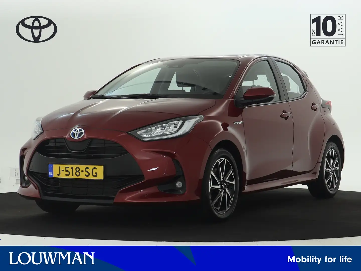 Toyota Yaris 1.5 Hybrid First Edition Rouge - 1