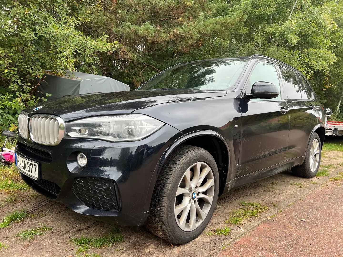 BMW X5 xDrive 40 d M-Paket H&K 0% Finanzierung Negro - 1