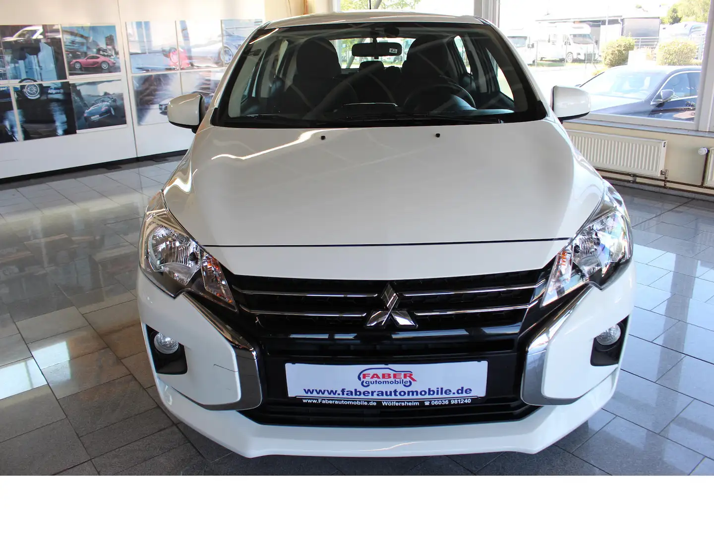 Mitsubishi Space Star Select,Klimaanlage,Wie Neu Weiß - 2