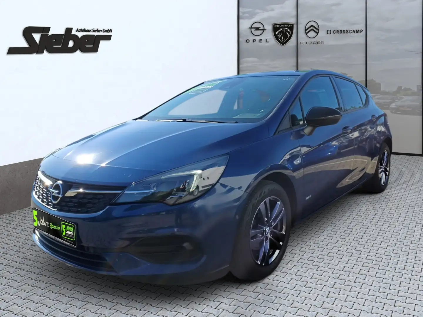 Opel Astra K 1.2 Turbo Design & Tech Tempomat*Klima Azul - 2