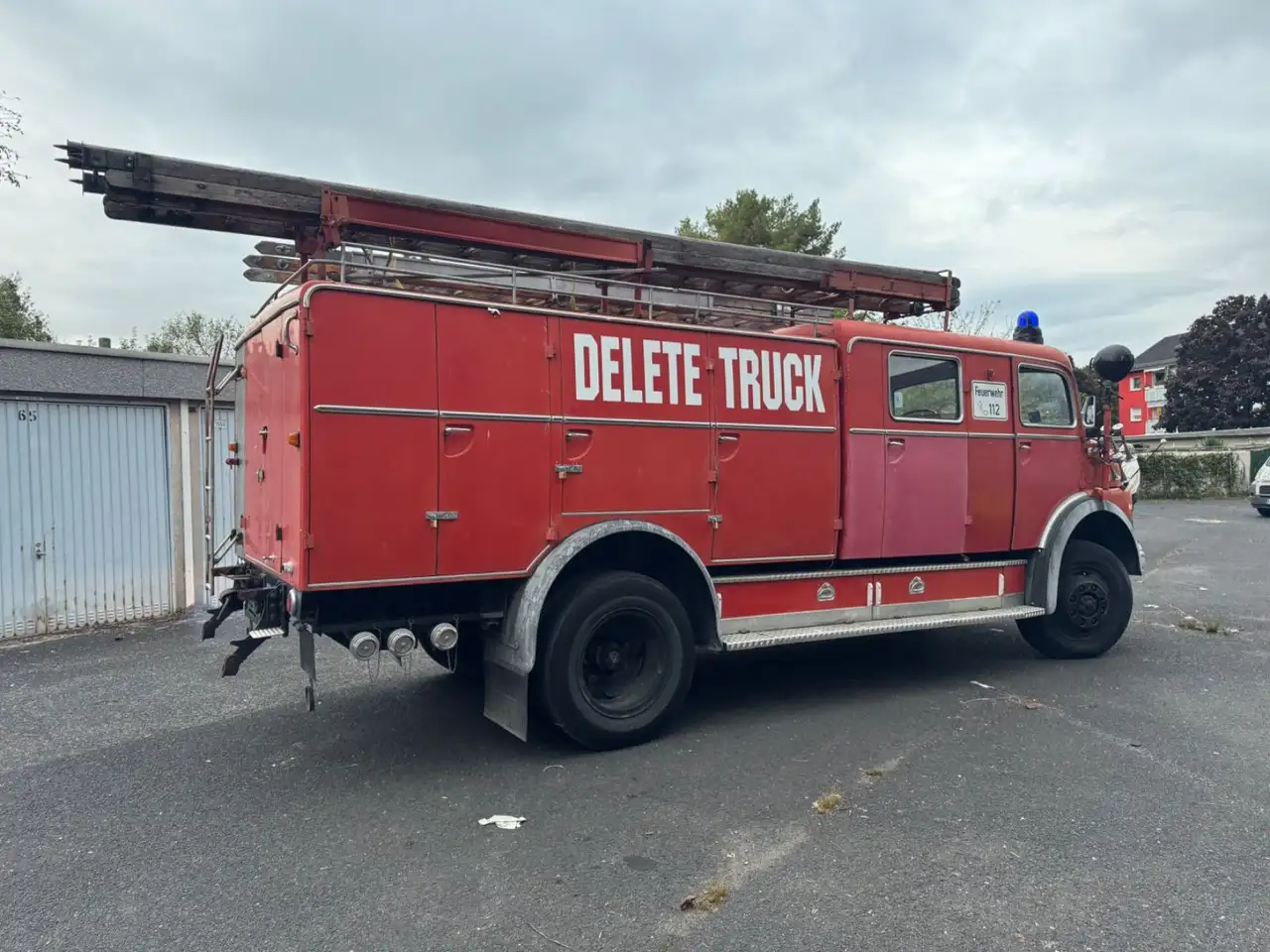 Mercedes-Benz LAF1113 FEUERWEHRWAGEN OLDTIMER, foto 6