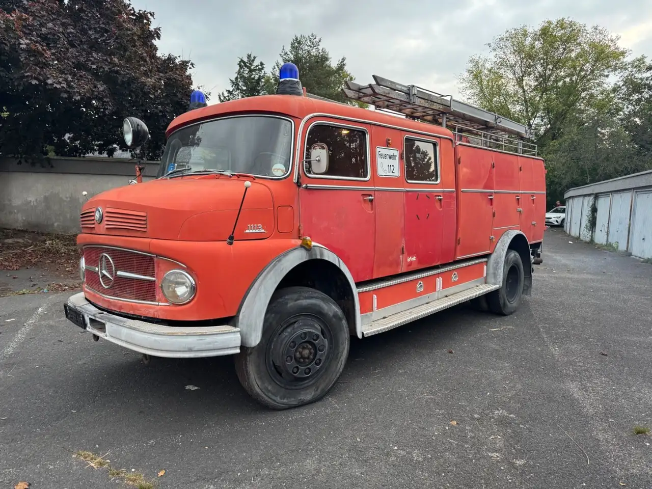 Mercedes-Benz LAF1113 FEUERWEHRWAGEN OLDTIMER, foto 1