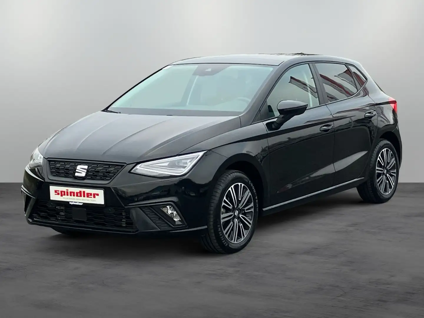 SEAT Ibiza Style 1.0 TSI / Navi, Pano, LED, RFK, ACC Zwart - 2