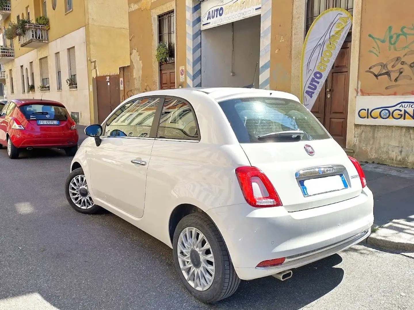Fiat 500 1.0 hybrid Dolcevita 70cv Blanc - 2