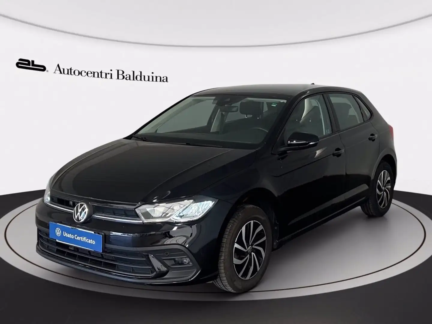 Volkswagen Polo 1.0 tsi life 95cv dsg Zwart - 1