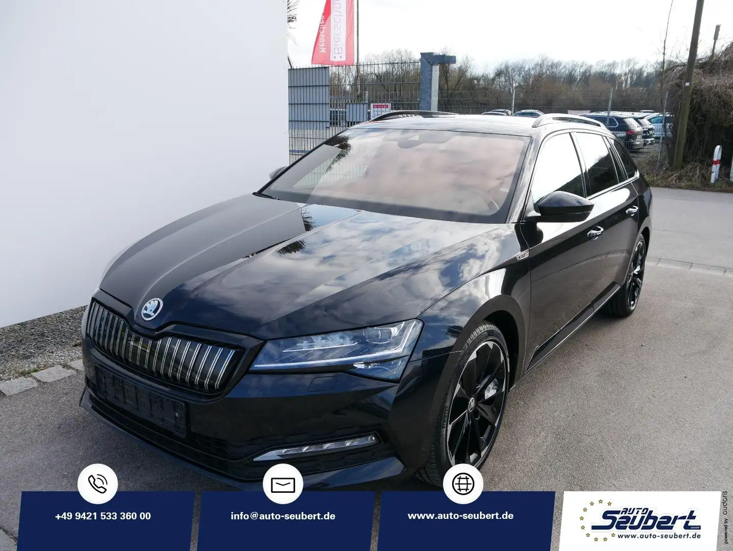 Skoda Superb Combi Sportline 1.4 TSI iV DSG Plug-in-Hybrid *MAT Schwarz - 1