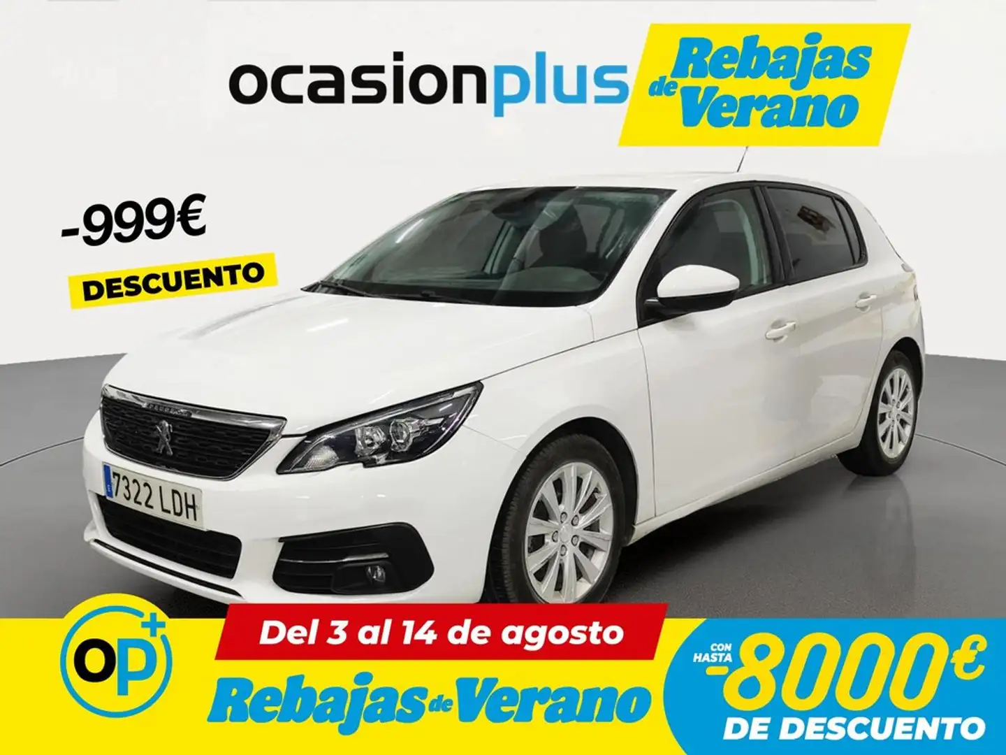 Peugeot 308 1.5BlueHDi S&S Style 100 Blanco - 1