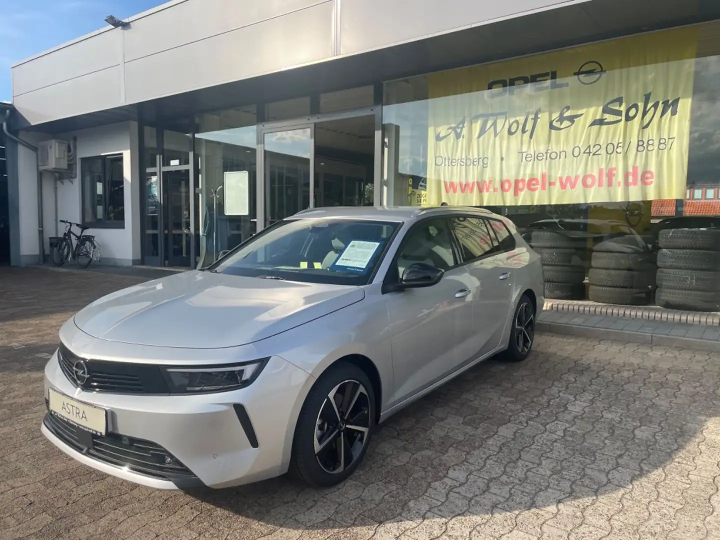 Opel Astra L ST ELEGANCE +LED+AHK+SHZ+PDC+KAMERA+ACC+ Silber - 1