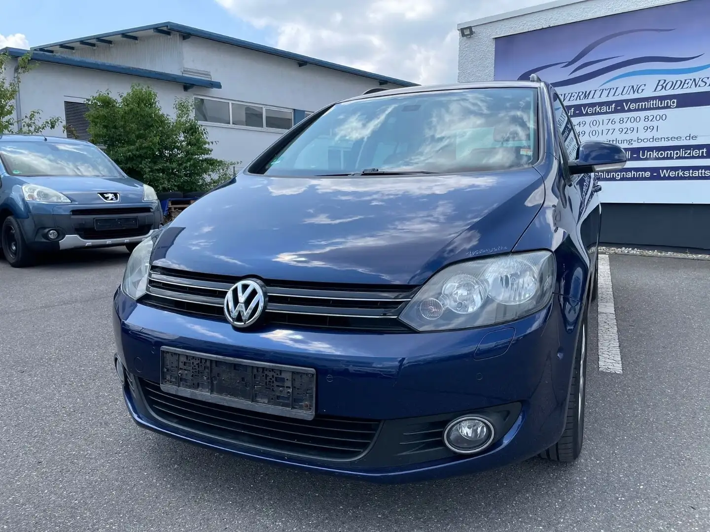 Volkswagen Golf Plus Automatik Klima Navi export Blau - 2