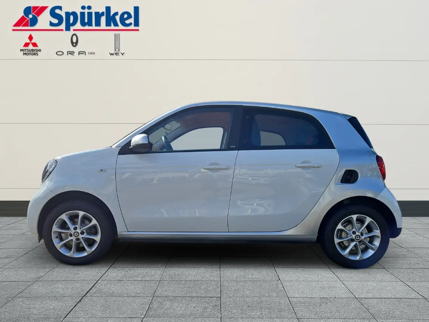 smart forFour Passion 52kW 1.0 Klimaautomatik,Cool-Media Paket,R Weiß - 2