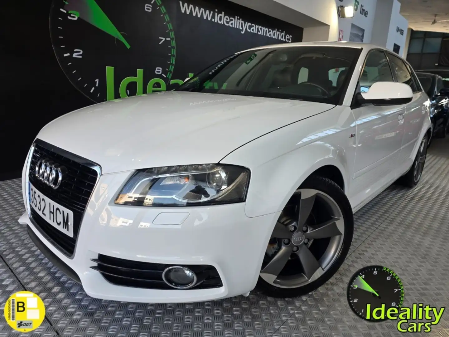 Audi A3 Sportback 2.0TDI Ambition Blanco - 1