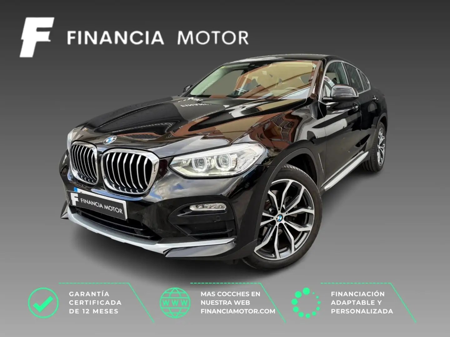 BMW X4 xDrive 20d Noir - 1