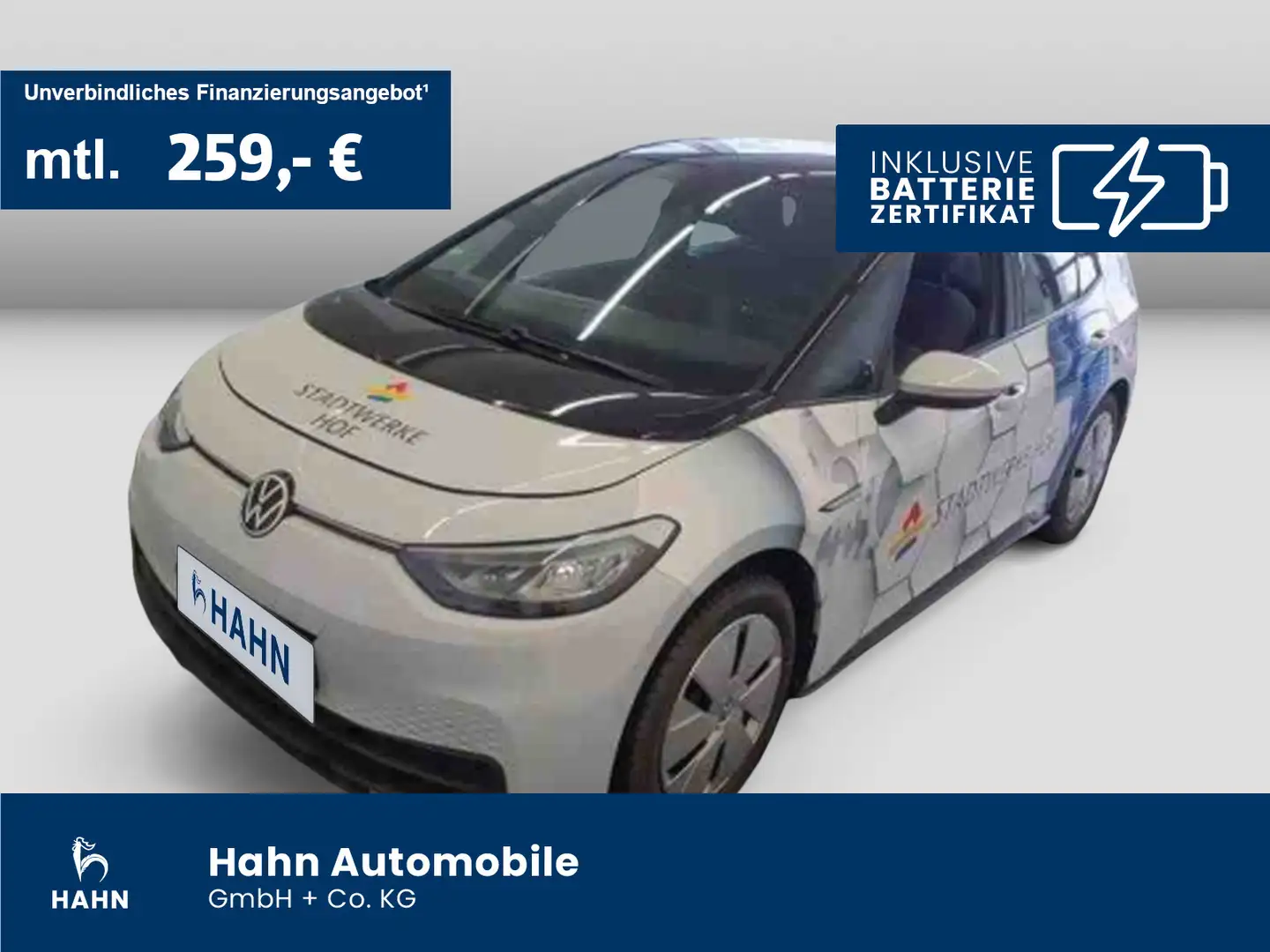 Volkswagen ID.3 Pure Performance Navi Standh Keyless Weiß - 1