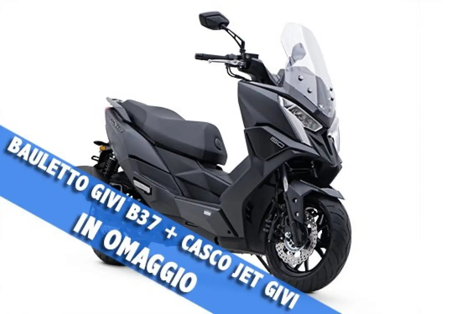 Kymco Dink 150 R Tunnel 2023 - NUOVO PRONTA CONSEGNA Fekete - 1