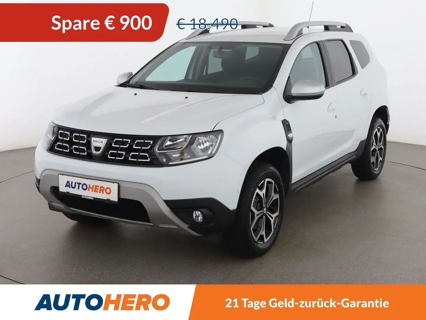 Dacia Duster 1.5 Blue dCi Prestige *NAVI*CAM*AHK*BT* Blanc - 1