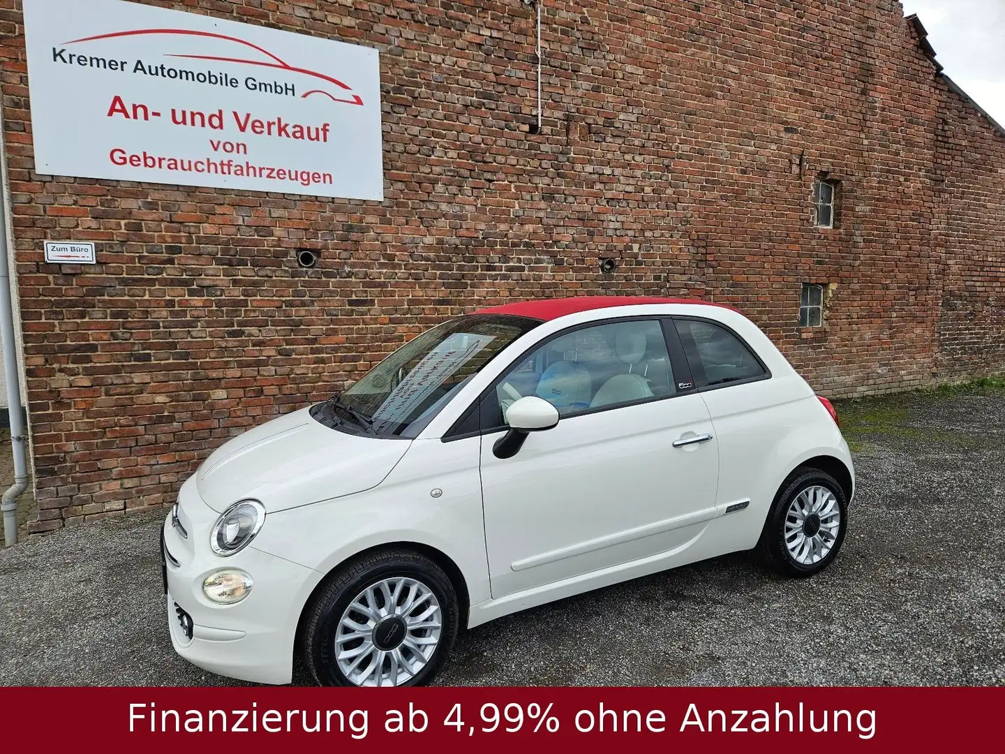 Fiat 500 Mild Hybrid Lounge | TüV neu Weiß - 1