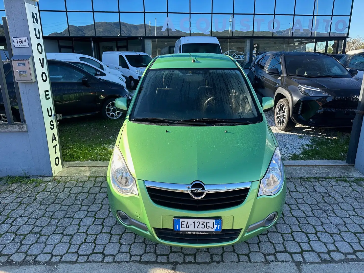 Opel Agila Agila II 2008 1.2 16v Enjoy 86cv OTTIME CONDIZIONI Verde - 1