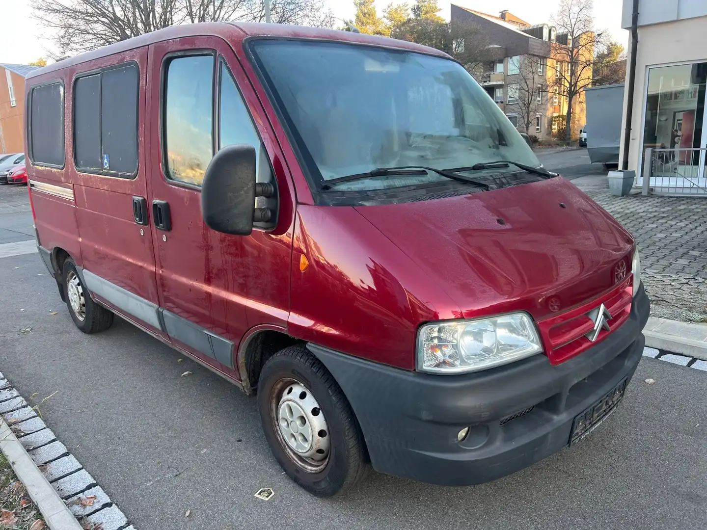 Citroen Jumper /Behindertengerecht/Ramperollstuhl/STHZ Rot - 2