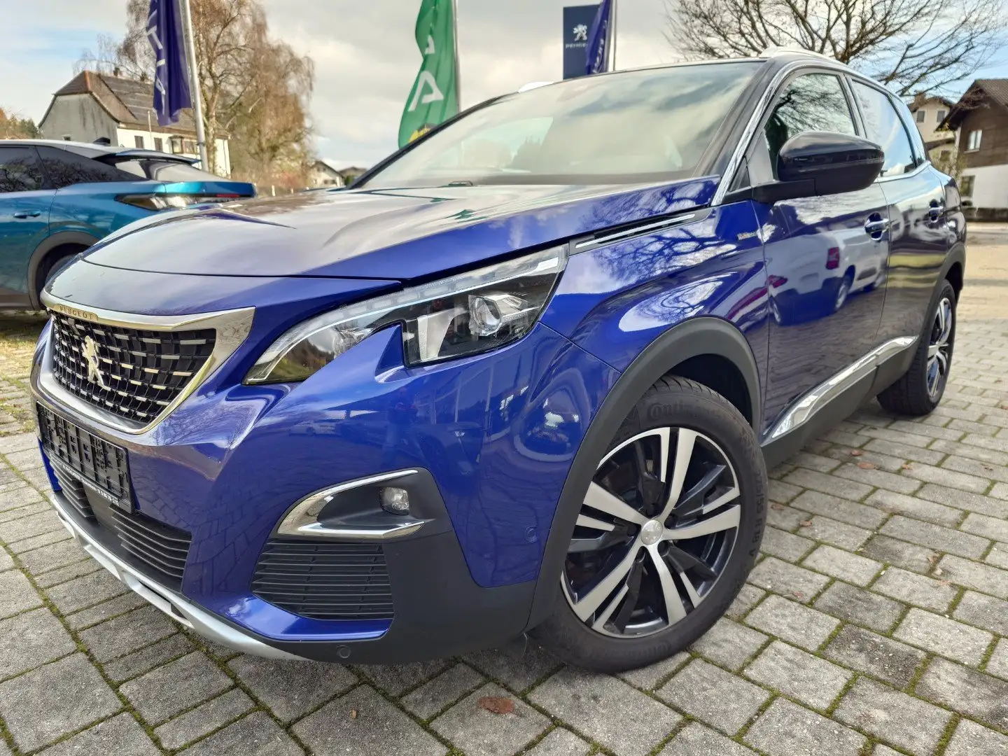 Peugeot 3008 Allure GT-Line 180 EAT8 *Kam360°*el. HKL*Pano* Blau - 1