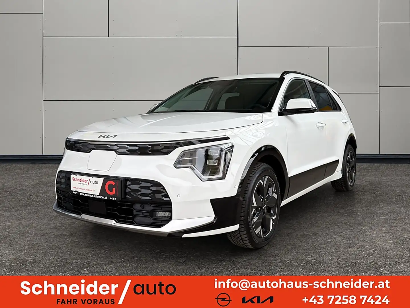 Kia e-Niro Niro EV Long Range 64kWh Platin Aut. Weiß - 1
