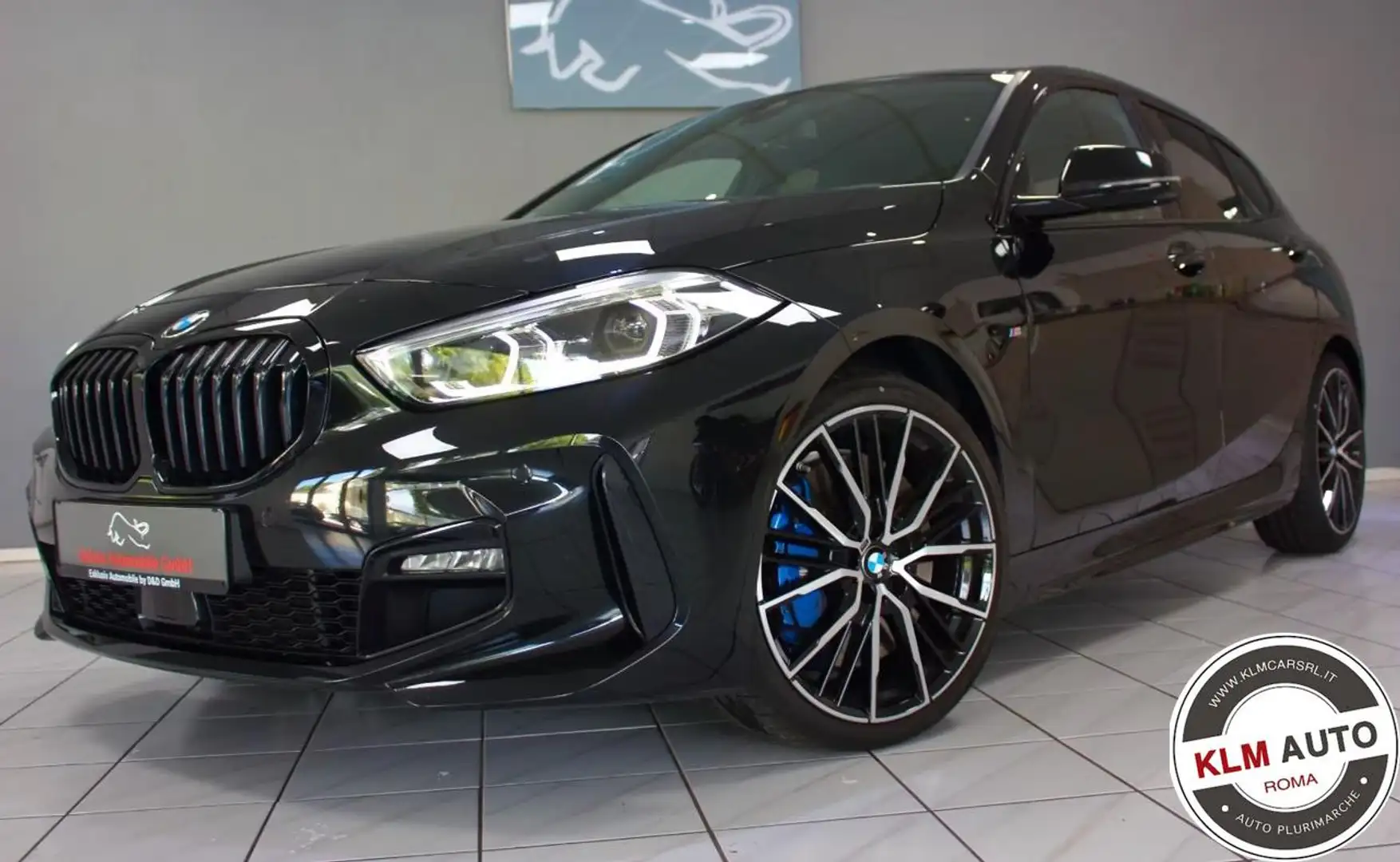 BMW 118 i 5p. M Sport Aut Sedili Guscio Freni Performance Noir - 1