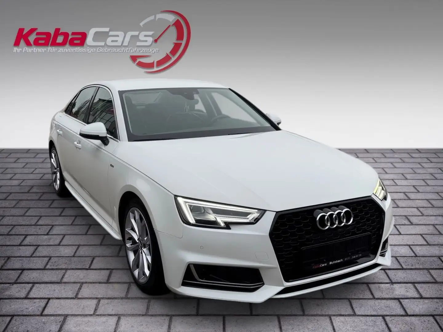 Audi A4 Limousine S Line Sportpaket Automatik Wit - 2