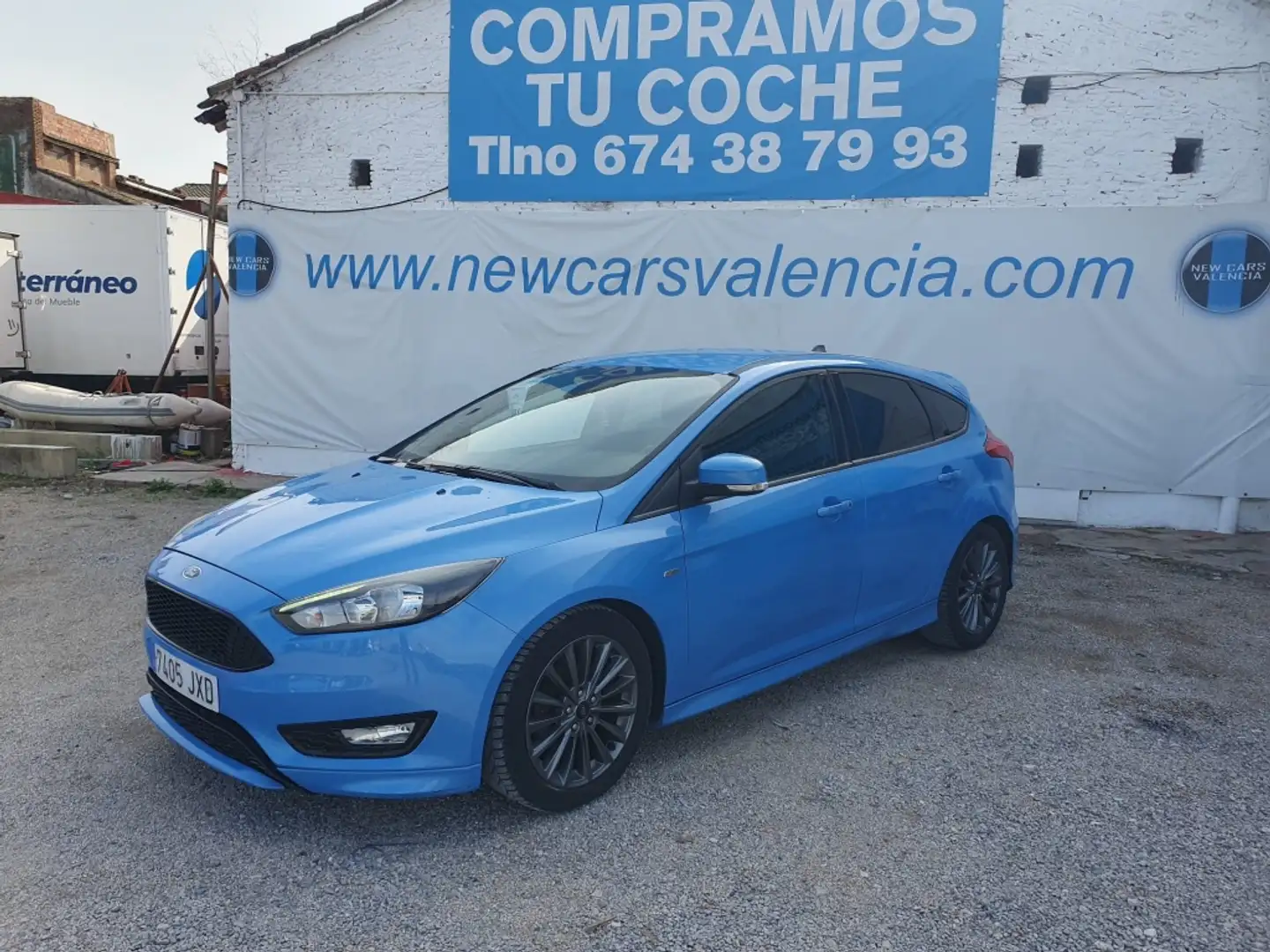 Ford Focus 1.0 EcoB. ST-Line Red&Black Ed. 125 Bleu - 1