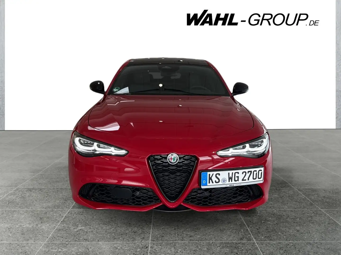 Alfa Romeo Giulia Intensa Q4 *PANO*ACC*PDC* DAB LED RFK Красный - 2