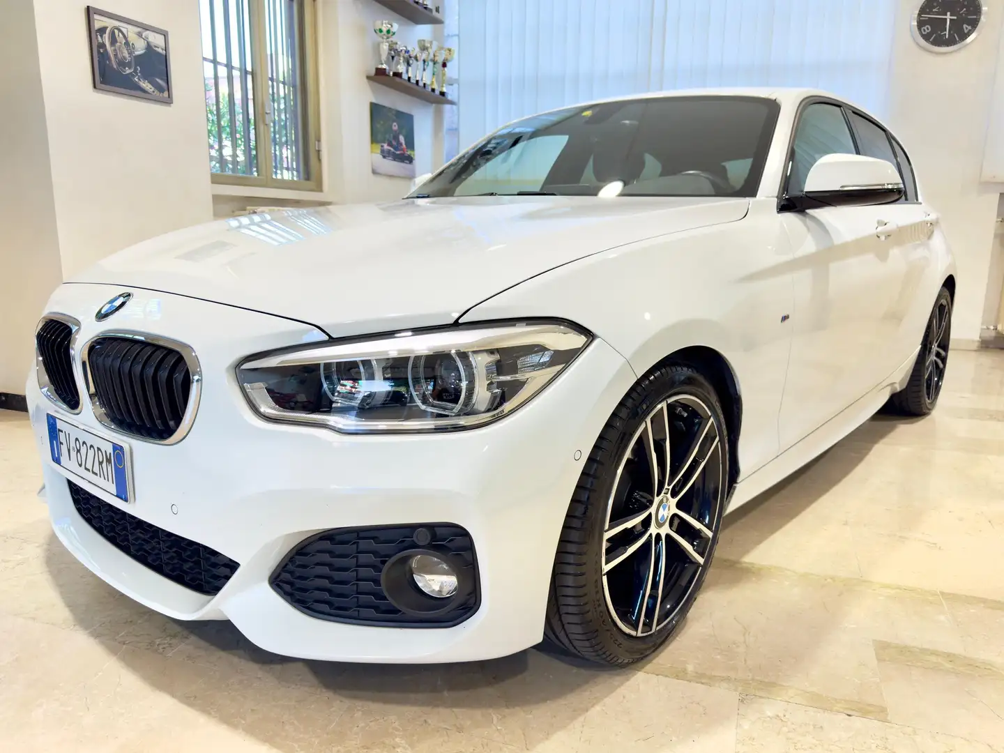 BMW 118 118i Msport 5p. 136 cv, Tutti Tagliandi Ufficiali Bianco - 1