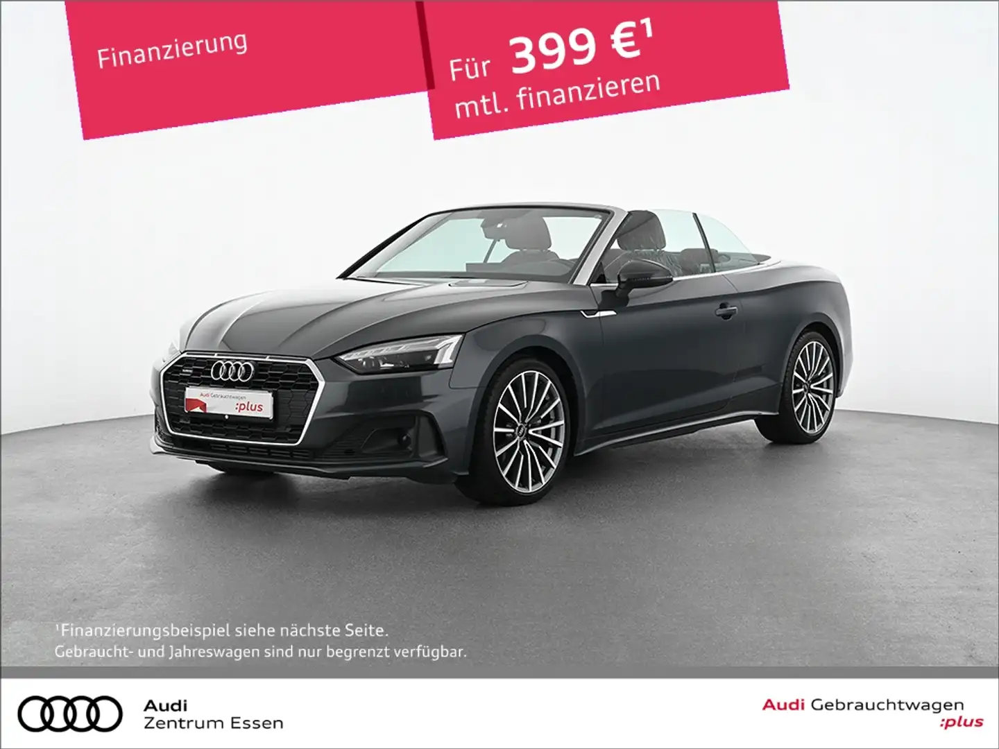Audi A5 Cabriolet 40 TFSI quattro S-TRONIC MATRIX B&O   NA Grau - 1