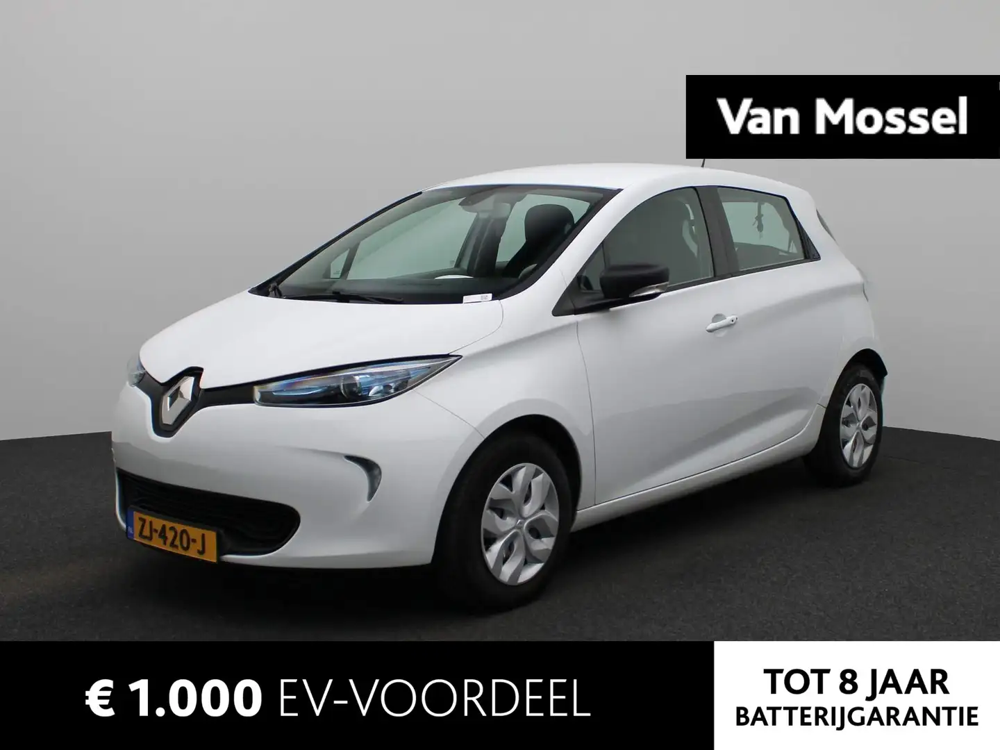Renault ZOE R90 Life 41 kWh | INCL.KOOPACCU | Cruise Control | Wit - 1