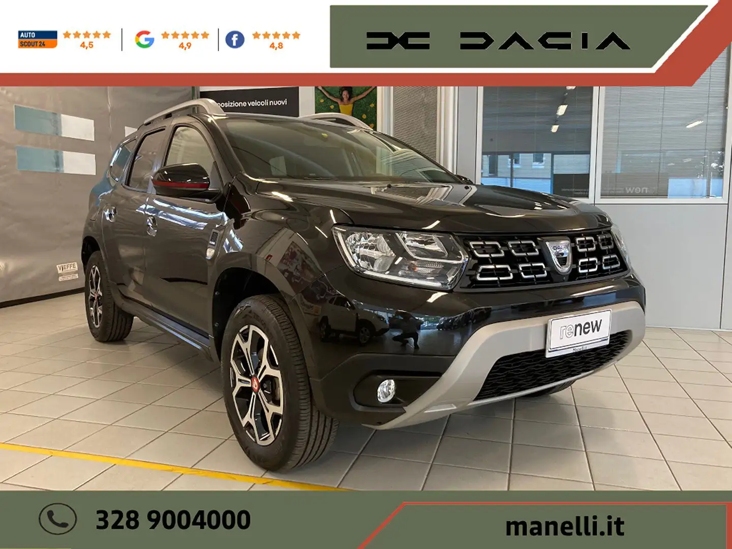 Dacia Duster Techroad 1.5 Blue dCi 115cv 4x4 rif.FW278 Nero - 1