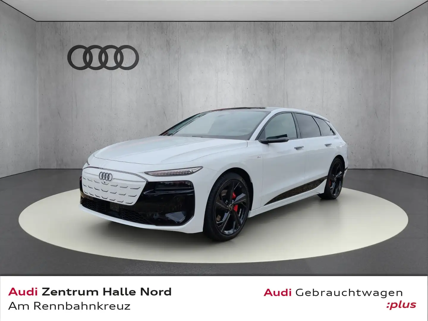 Audi A6 e-tron S line 315 kW quattro Blanc - 1