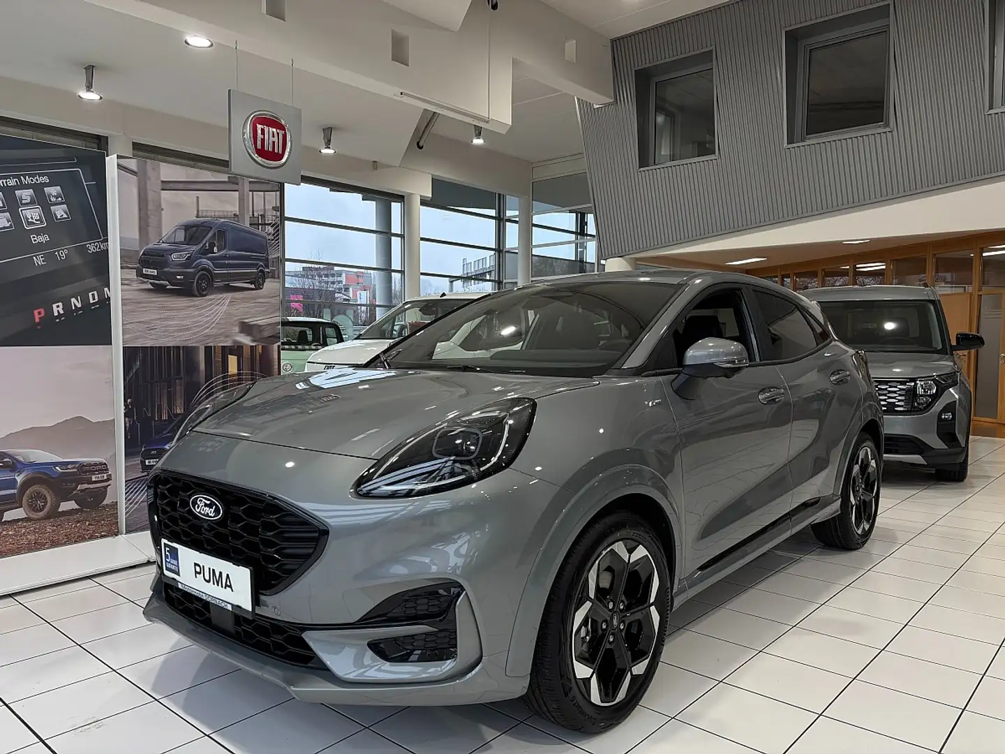 Ford Puma 1,0 EcoBoost Hybrid ST-Line X Aut. Silber - 1