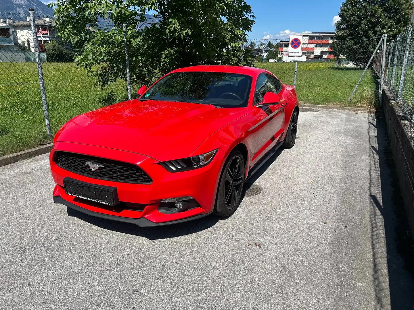 Ford Mustang Mustang 2,3 EcoBoost (EU-ModellI) Rot - 1