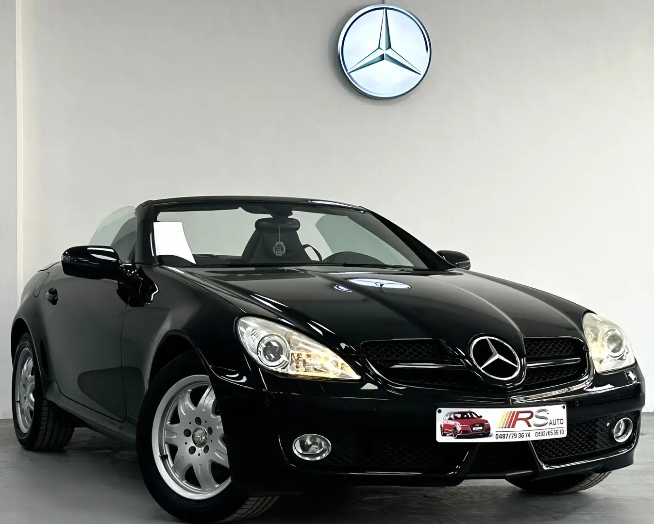 Mercedes-Benz SLK 200 Kompressor - GARANTIE 12 MOIS - AUTOMATIQUE - GPS - XENON - CUIR CHAUFFANT - AIRSCARF -FACE LIFT-PARKTRONIC AVANT/ARRIERE Negro - 2