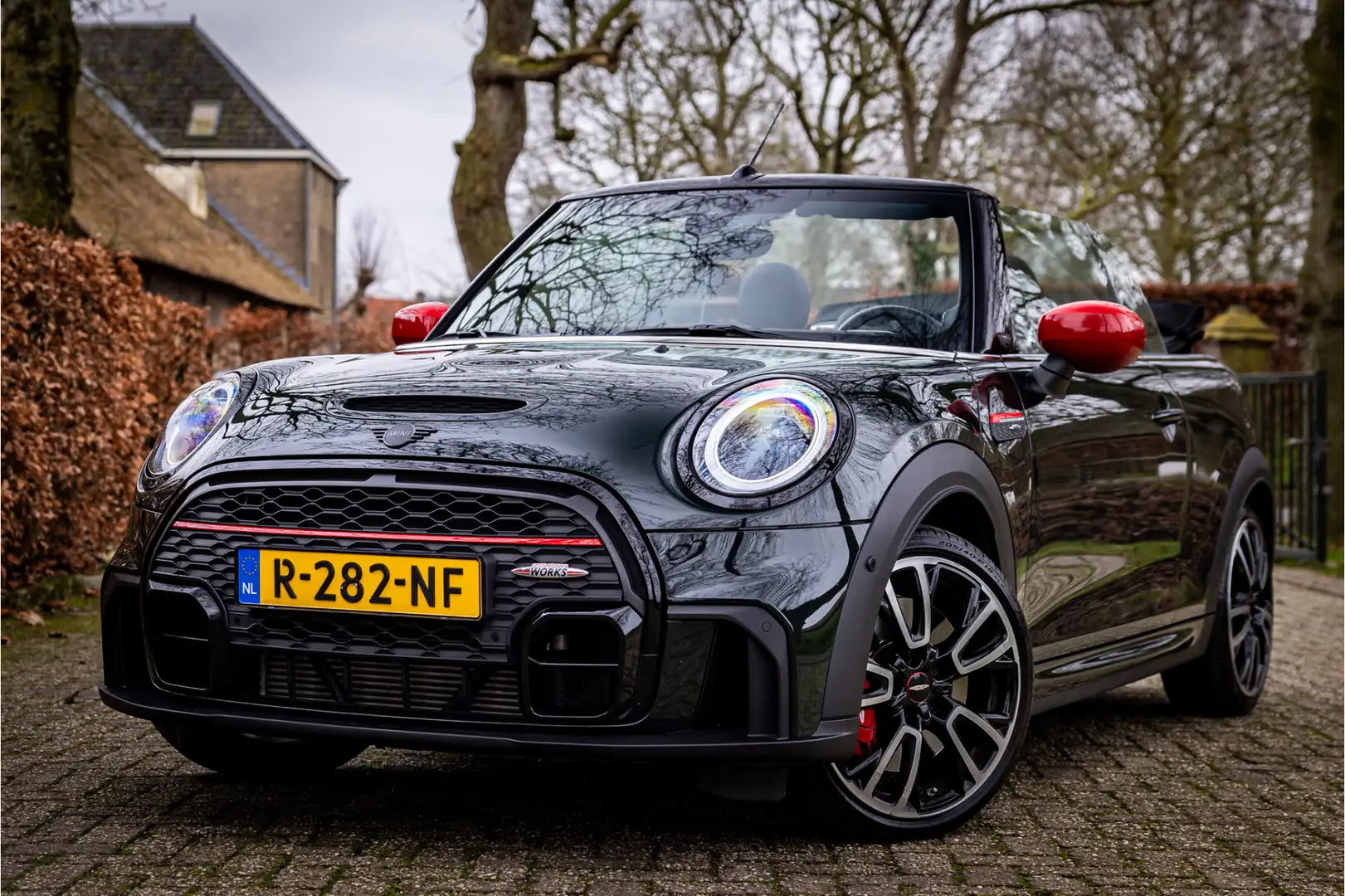 MINI John Cooper Works Cabrio Mini 2.0 Harman Kardon HUD 18" Leder Vert - 1