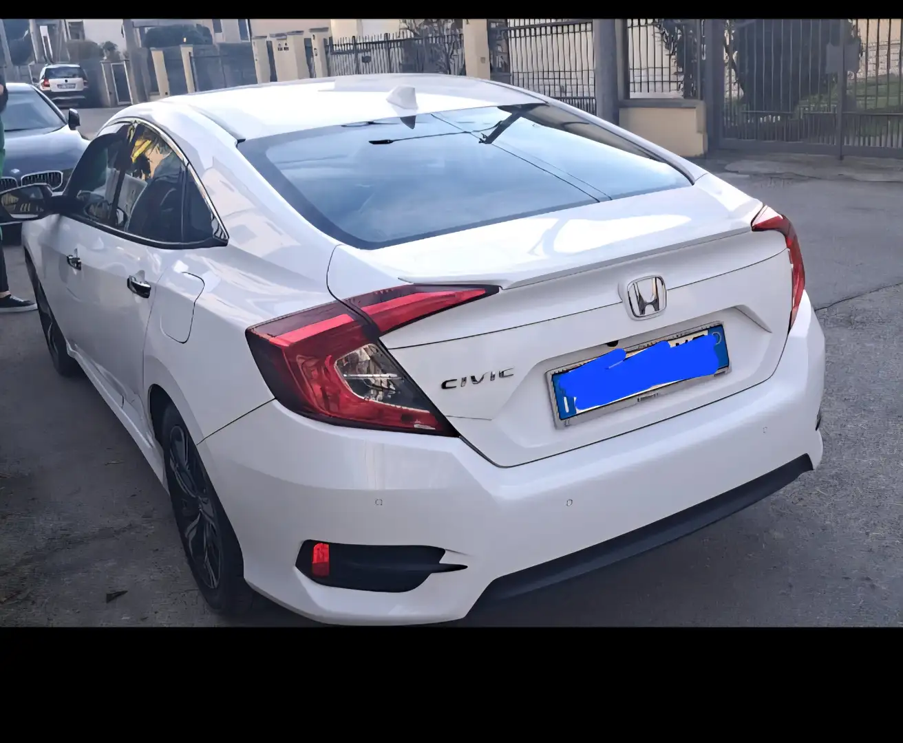 Honda Civic 1.5 turbo benzina 182cv 5p Bianco - 2